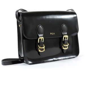 Ralph Lauren winford black crossbody